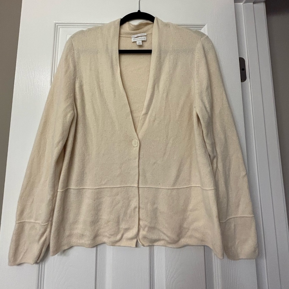 Charter Club CASHMERE Cream Sweater
